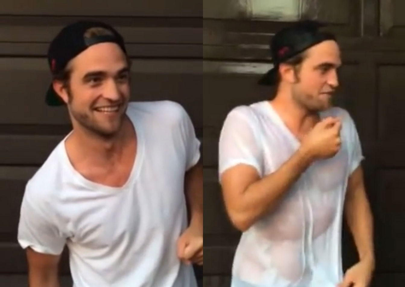 VIDEO Robert Pattinson’s Ice Bucket Challenge is definitely the best yet
