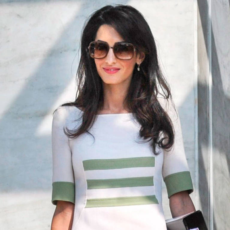 amal clooney olive green dress Alexis Maxi Dress - Green Floral main image 0