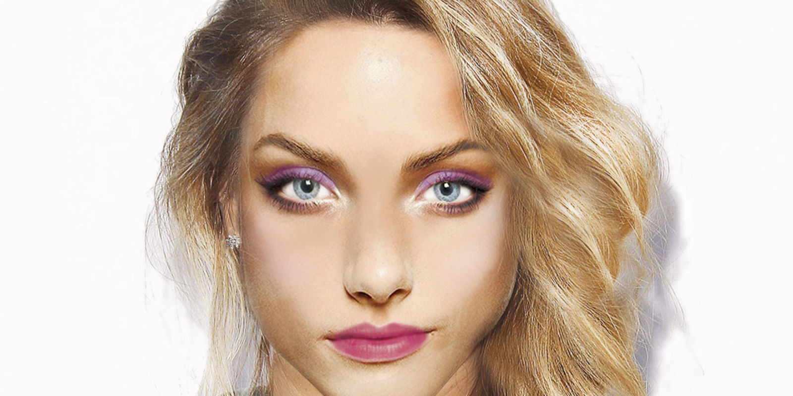 Frozen characters drawn as if they were in real life