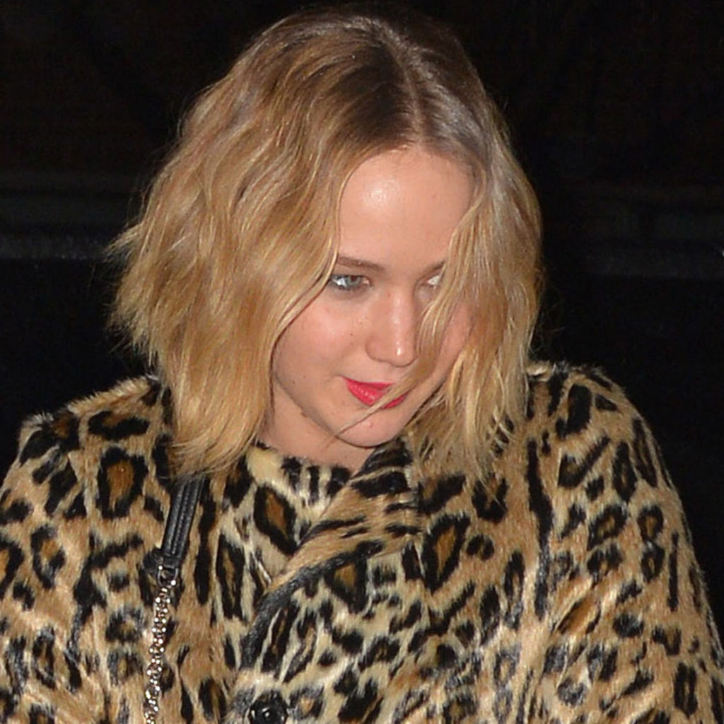Jennifer Lawrence wears high street faux fur coat for trip to the theatre
