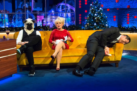 jonathan ross pug ed sheeran wears pug mask on jonathan ross and is as adorable as jonathan ross pug ed sheeran wears pug mask on jonathan ross and is as adorable as