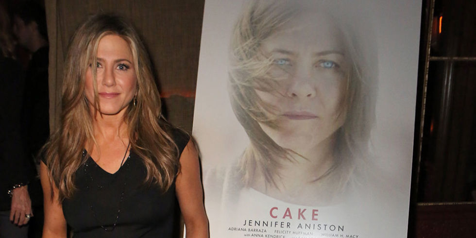 Jennifer Aniston on going makeup-free when filming Cake - Cosmopolitan UK