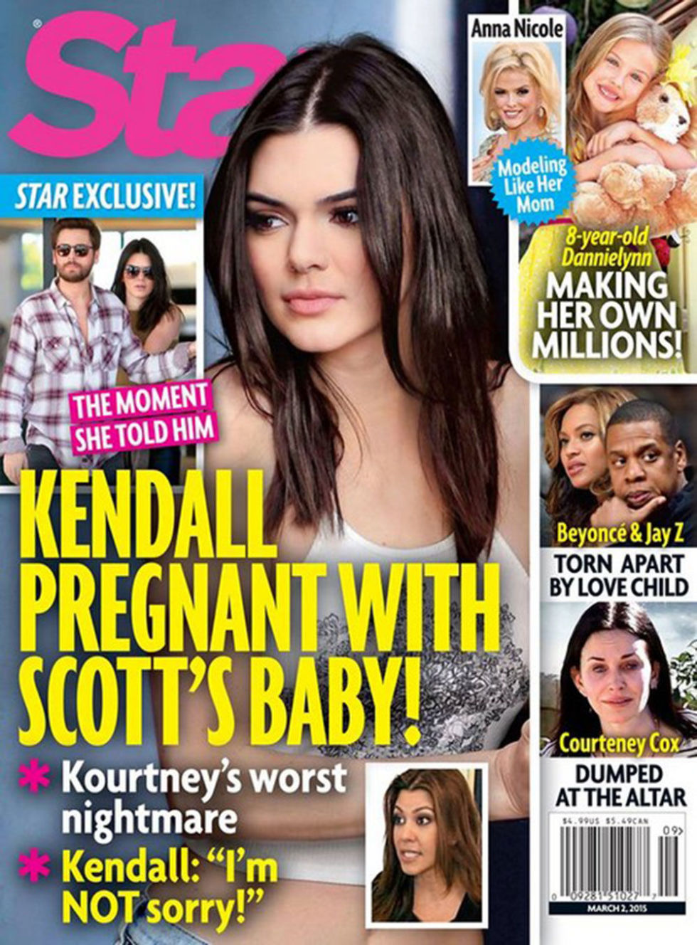 Kendall Jenner is pregnant with Scott Disick&rsquo;s baby according to US