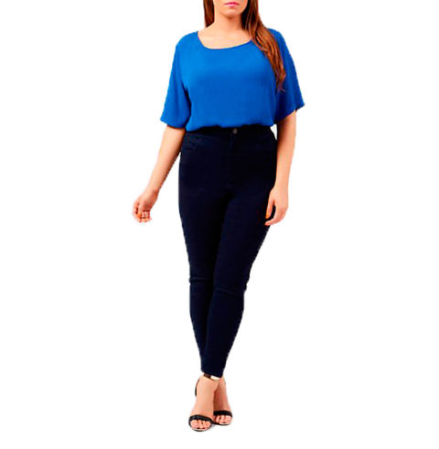 How to wear skinny jeans: high waisted with heels