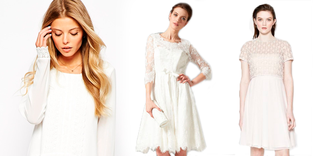 Alternative, budget wedding dresses from the high street