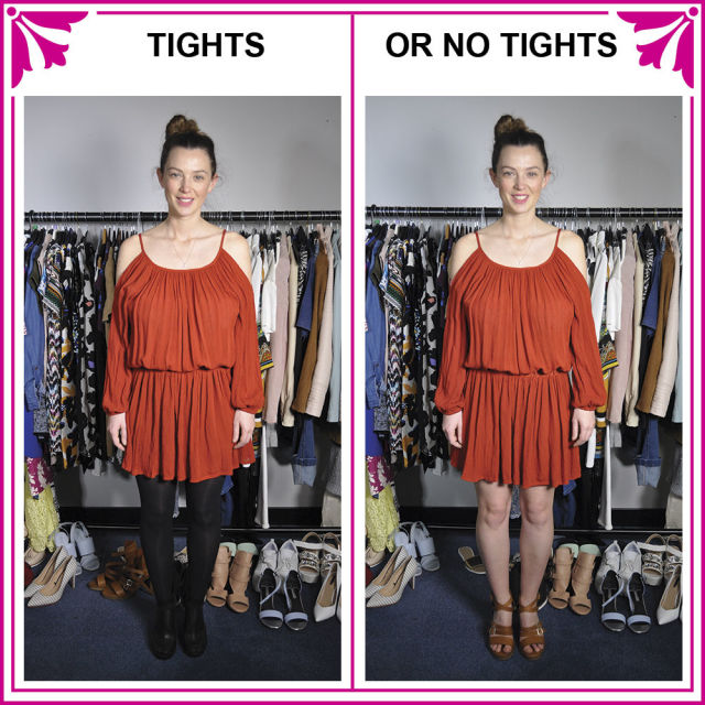 Summer dresses you can wear with tights