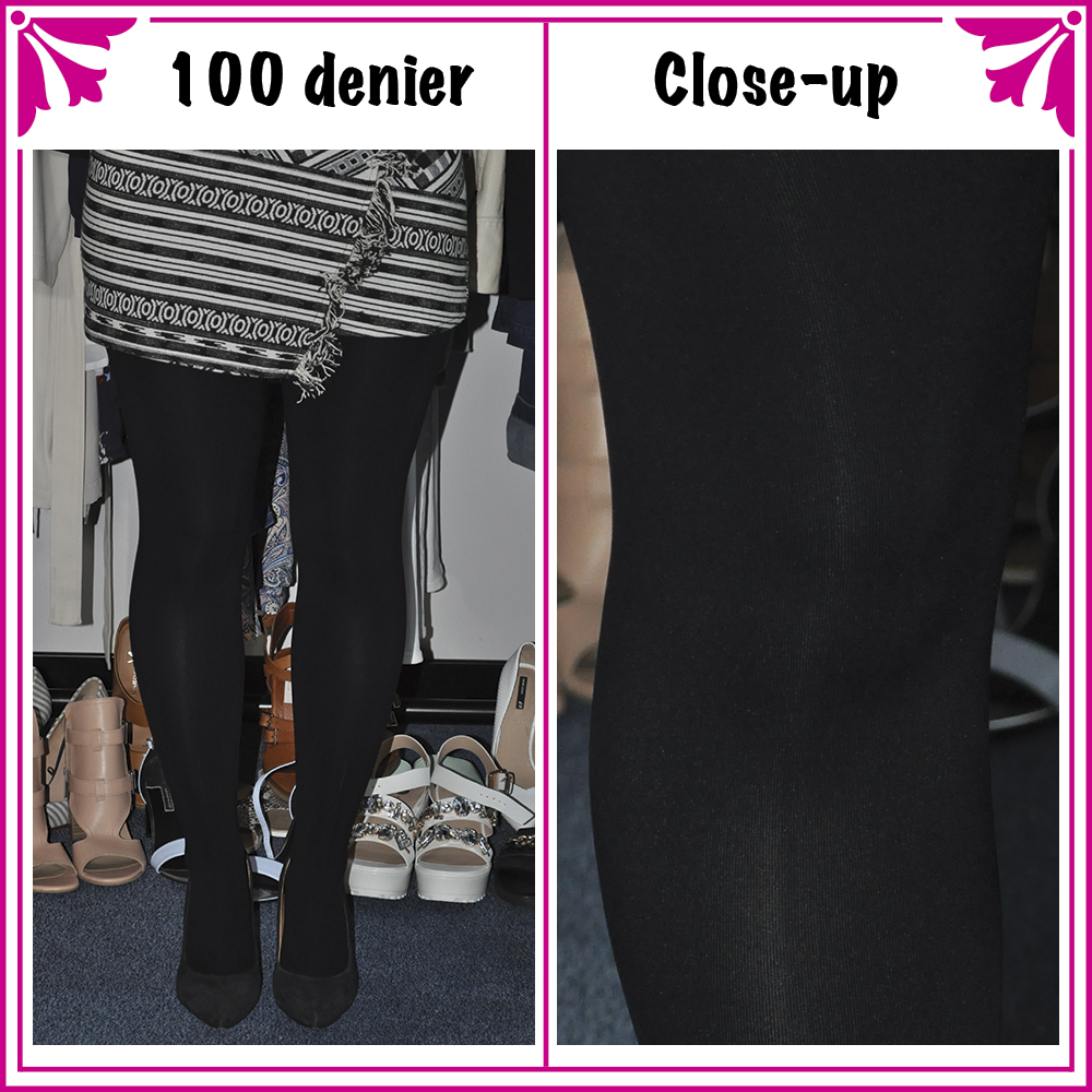 We test all the black tights to see what different deniers look like