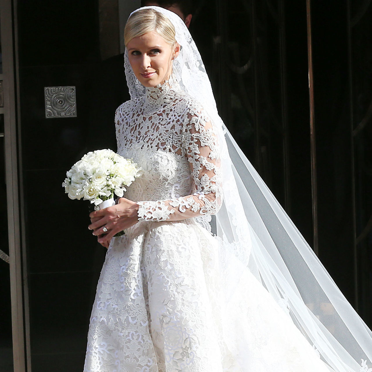 nicky hilton wedding bridesmaid dresses Hilton's dress was really rather beautiful nicky rothschild wedding dress