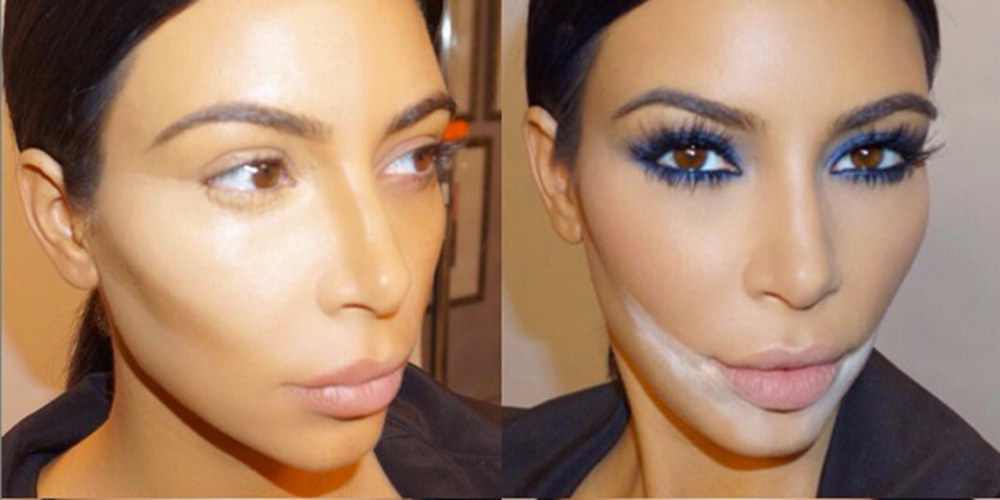 Kim Kardashian reveals jaw contouring technique