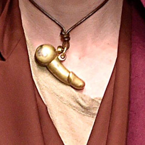 Penis pendants were all over the Vivienne Westwood catwalk