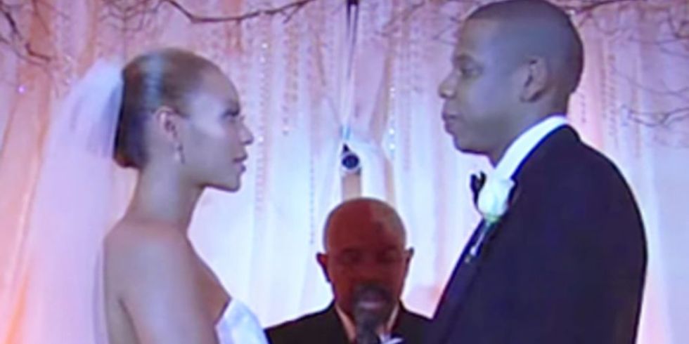Beyonc reportedly hated her wedding dress
