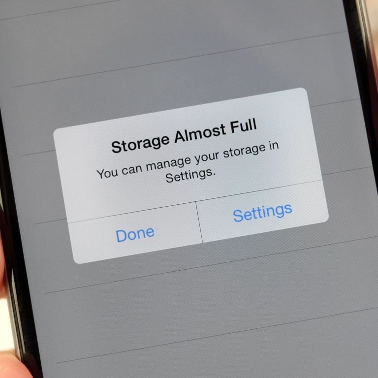 What to delete from your iPhone if you need more storage space