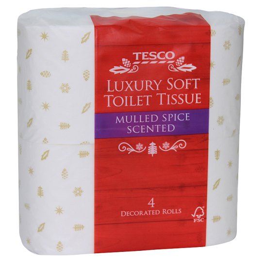 Tesco is selling mulled wine scented toilet tissue