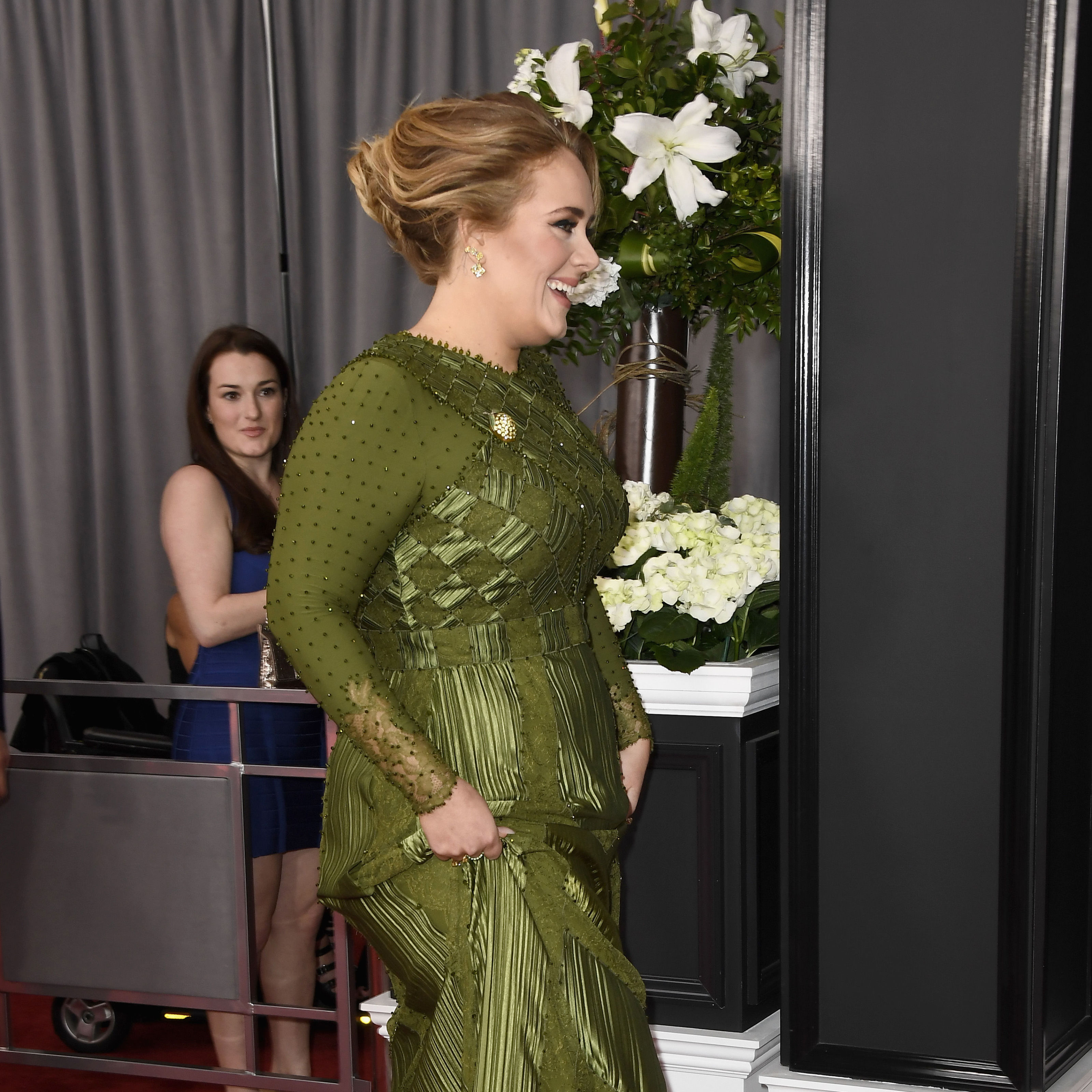 Adele just looked beyond beautiful at the 2017 Grammy Awards Adele just looked beyond beautiful at the 2017 Grammy Awards