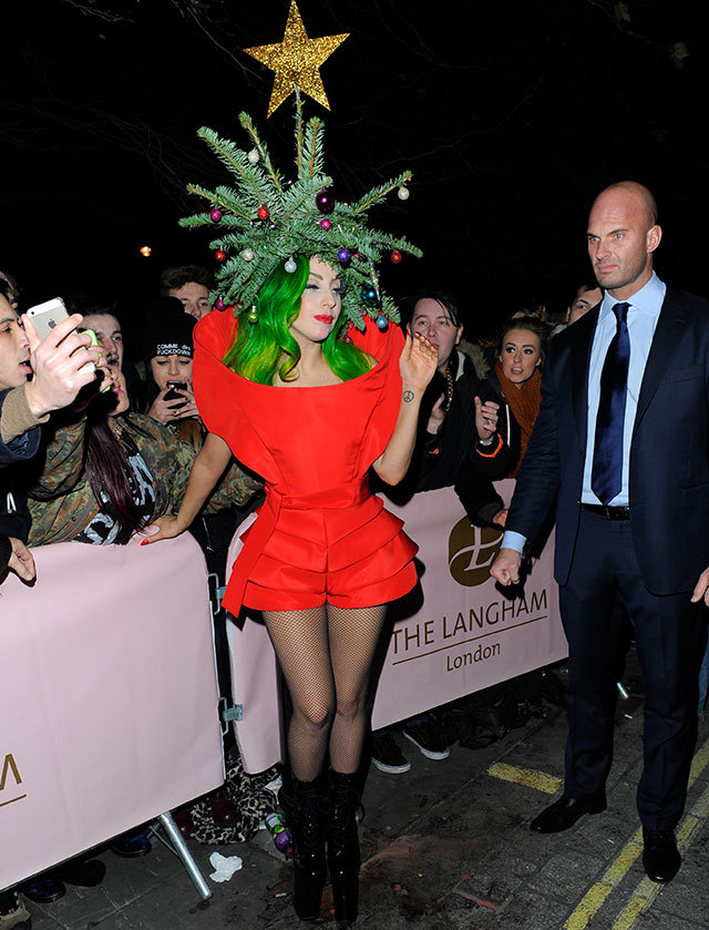 lady gaga christmas tree dress Christmas Tree